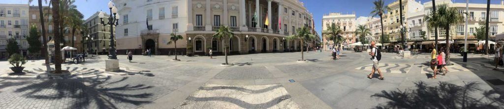 Vista ponormica de la Plaza de San Antonio.